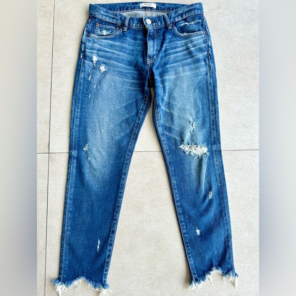Moussy Vintage Glendale Skinny Jeans Size 28 - Picture 4 of 8